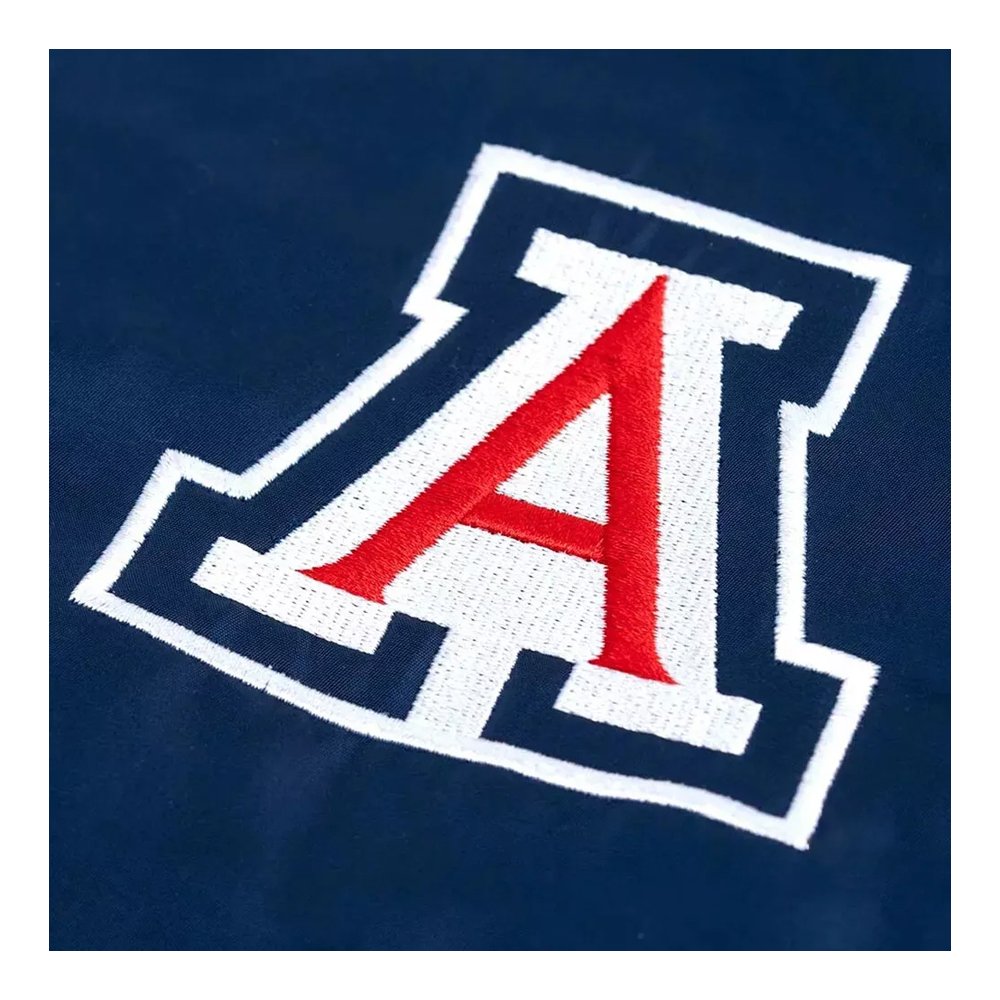 Arizona Wildcats Retro Navy Satin Bomber Jacket