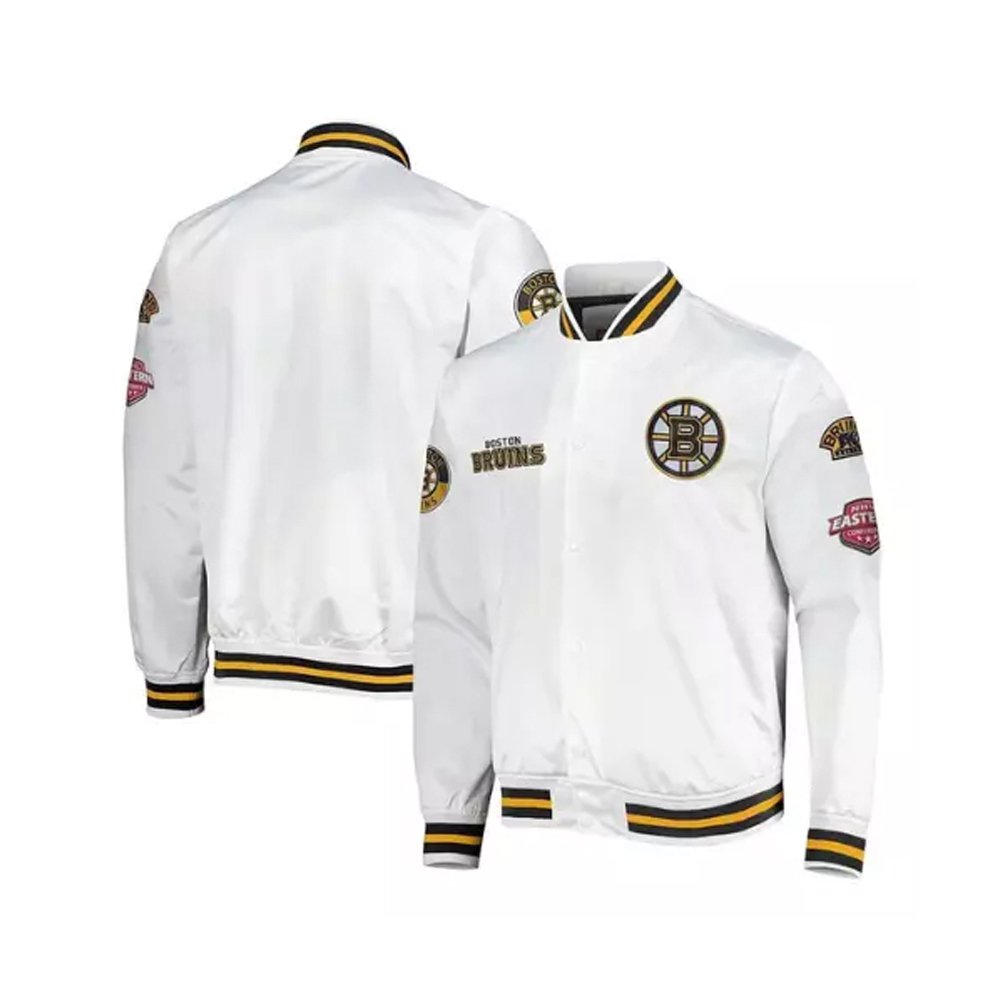 Mitchell & Ness Boston Bruins Satin Jacket - Image 2