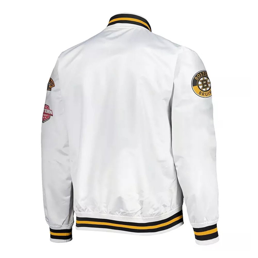 Mitchell & Ness Boston Bruins Satin Jacket - Image 3