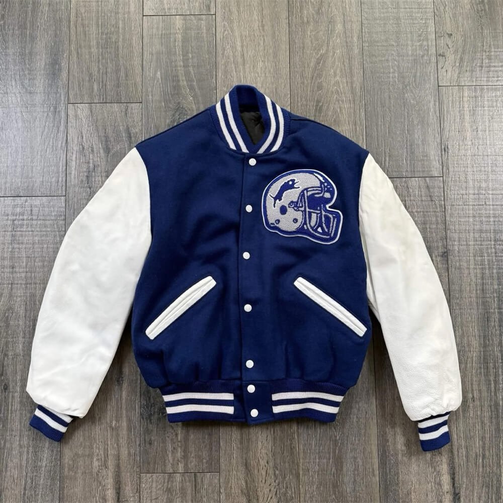 Detroit Lions Varsity Jacket – Axel Foley Style