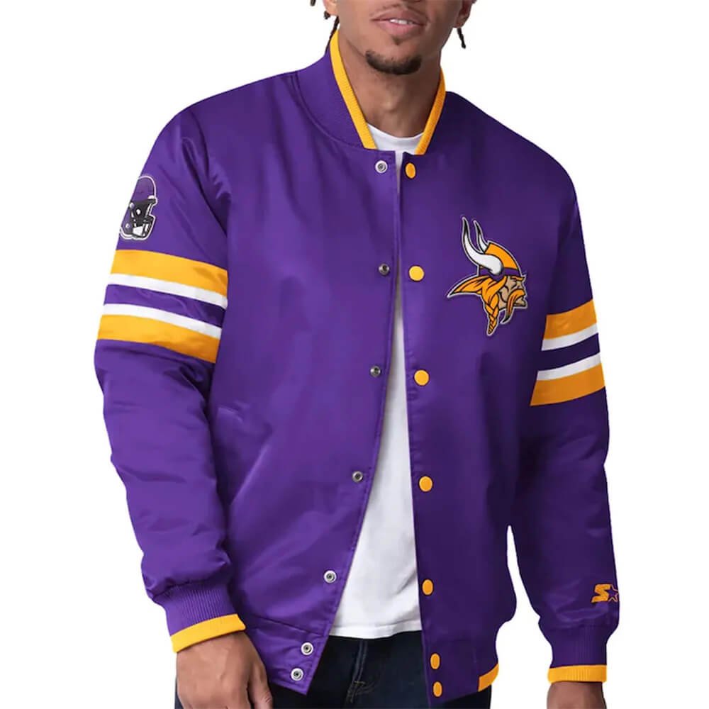 Scout I Minnesota Vikings Varsity Jacket