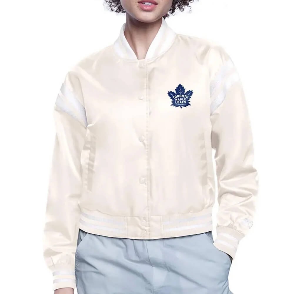 Toronto Maple Leaf's Satin Varsity