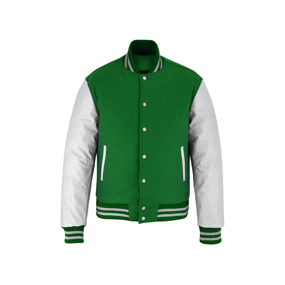 Kelly Green Varsity Jacket