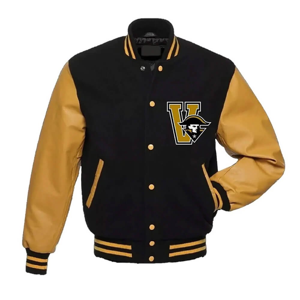 Vanderbilt Black Varsity Jacket