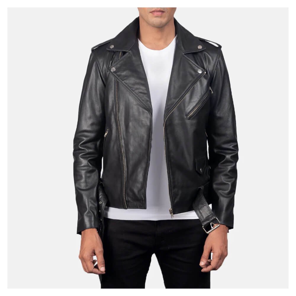 Allaric Alley Black Biker Jacket