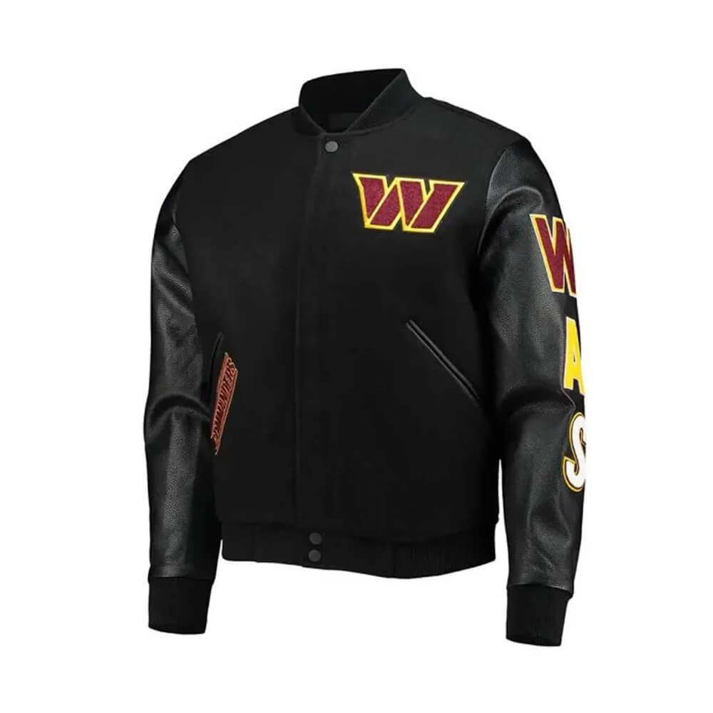 Washington Commanders Black Jacket
