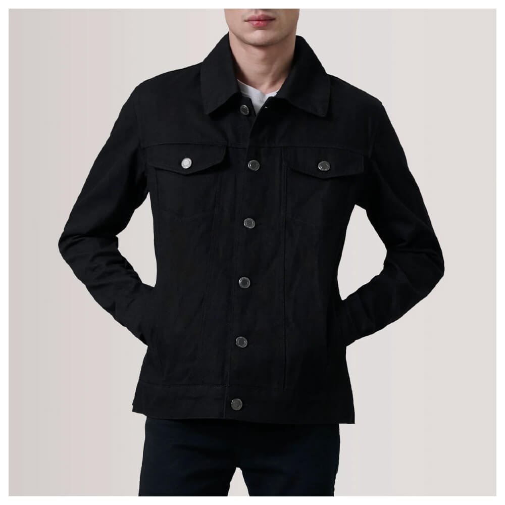 Conard Black Denim Jacket