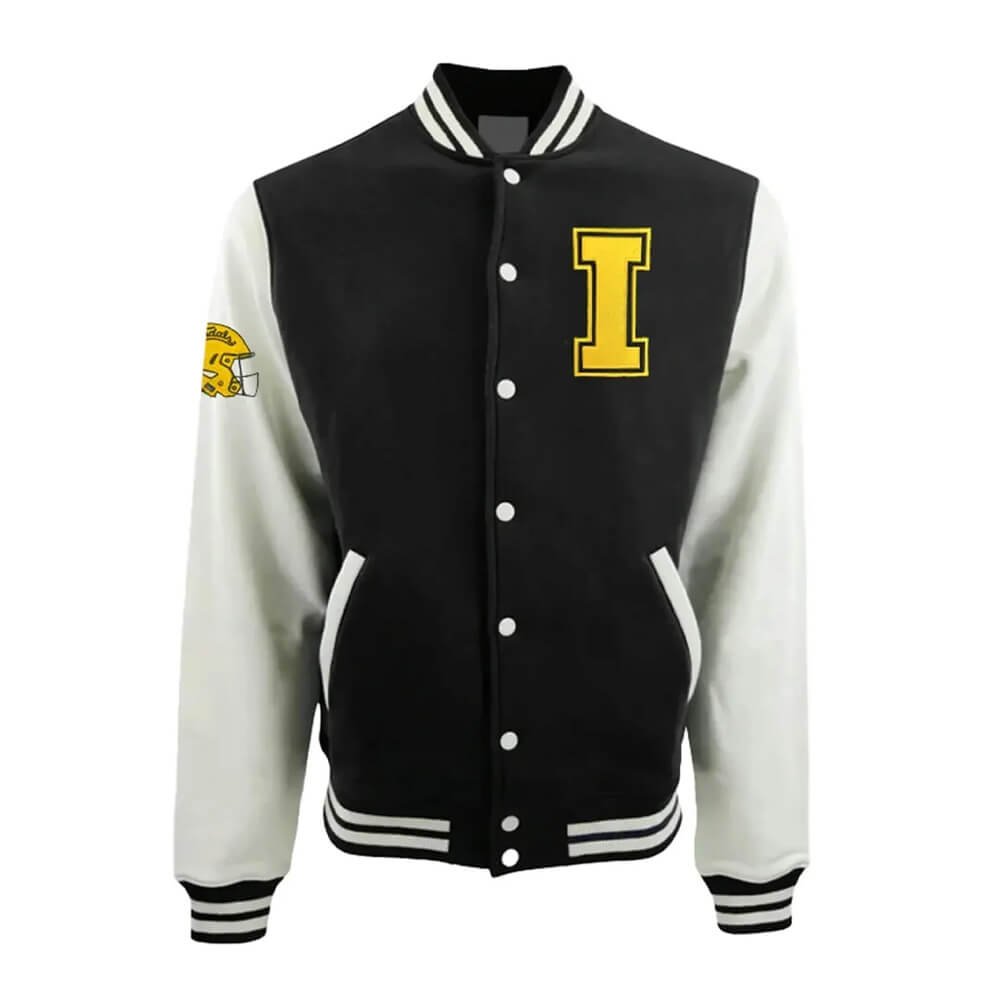 Iowa Hawkeyes Football Helmet Varsity Jacket