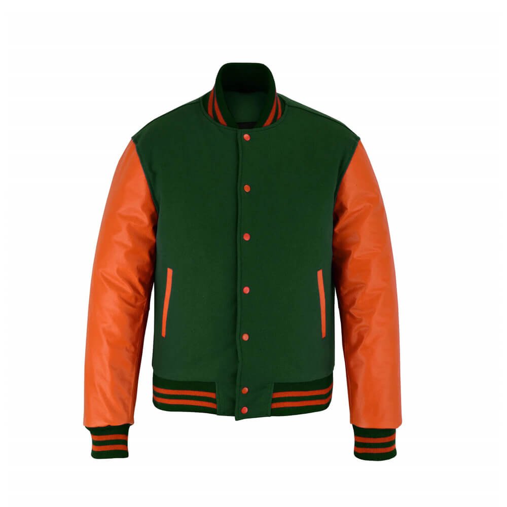 Savant Green Hybrid Orange Jacket