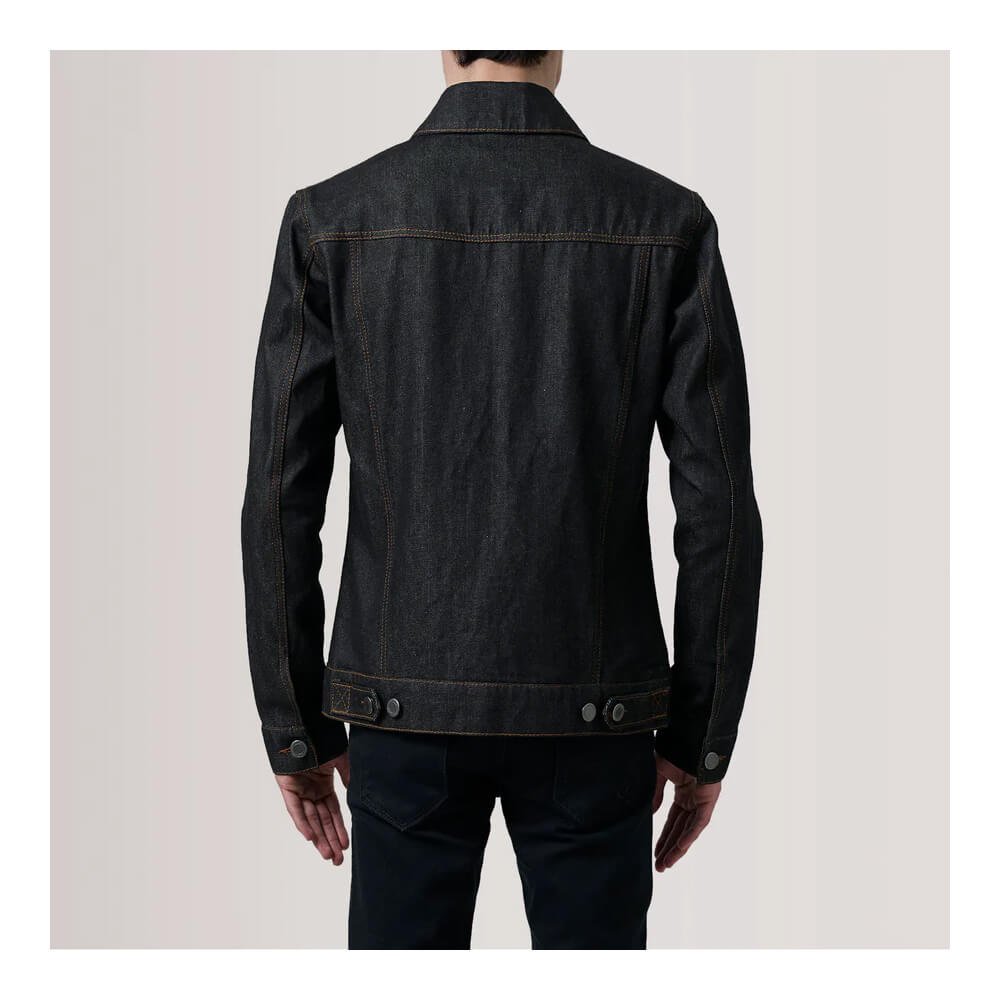 Conard Faded Black Denim Jacket - Image 3