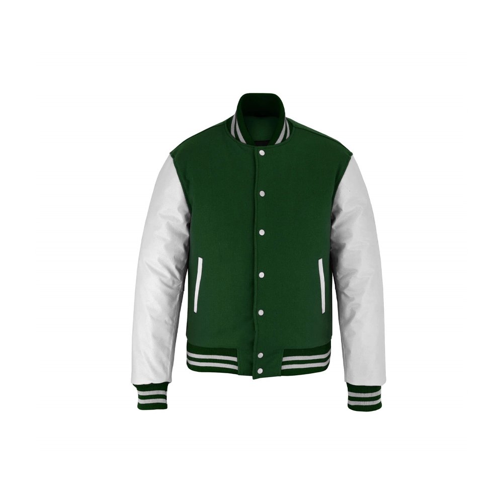 Forest Green Varsity Jacket