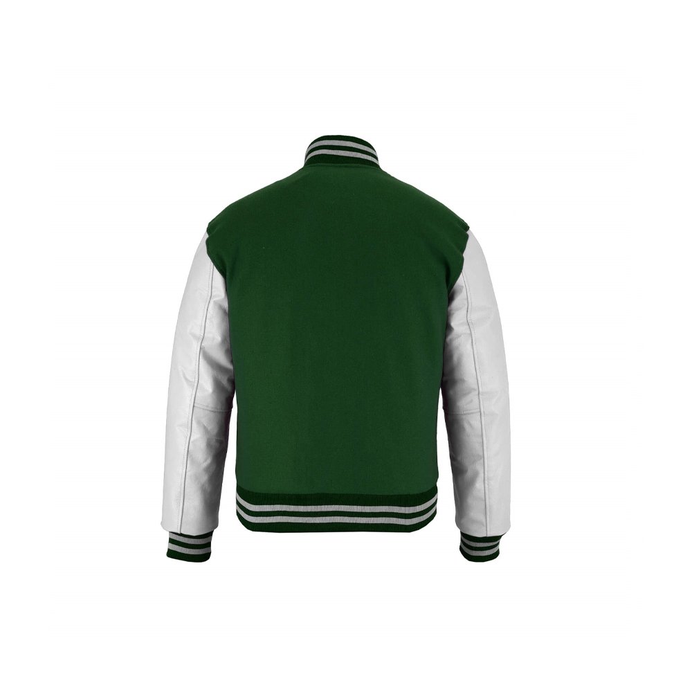 Forest Green Varsity Jacket