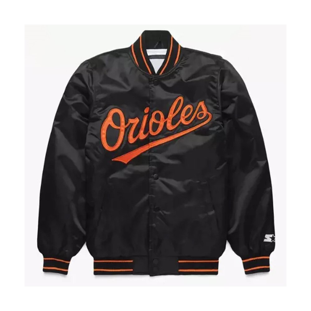 HOMAGE X Starter Orioles Heavyweight Satin Jacket