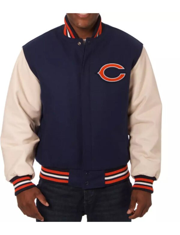 Milo Chicago Bears Varsity Letterman Jacket