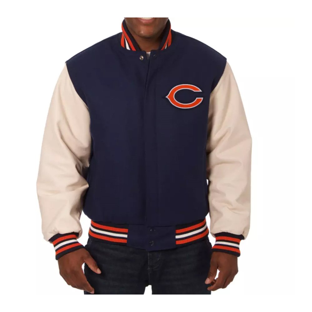 Milo Chicago Bears Varsity Letterman Jacket