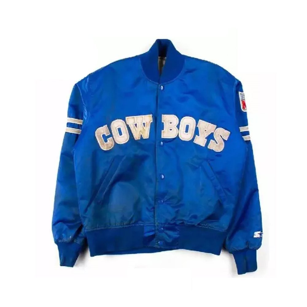 Cowboys Starter satin jacket