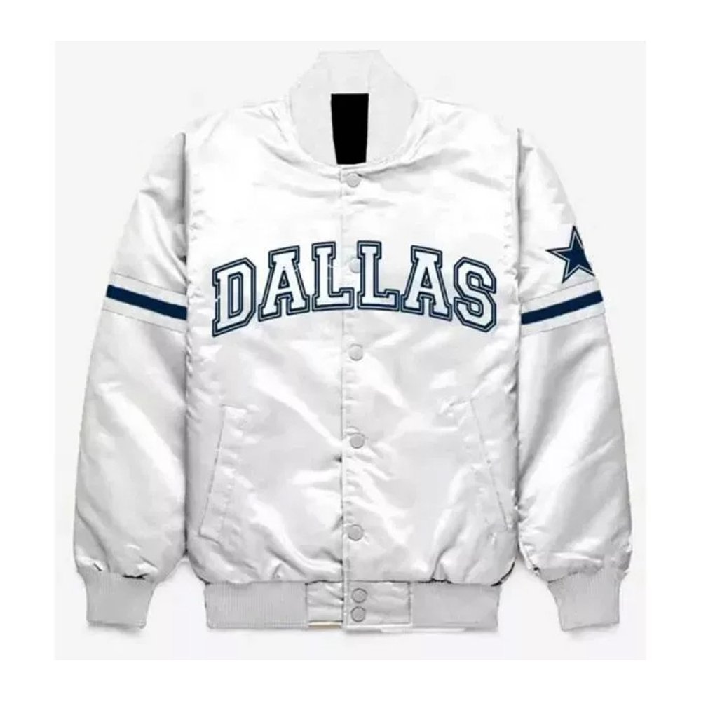 Starter Dallas Cowboys Satin Varsity Jacket