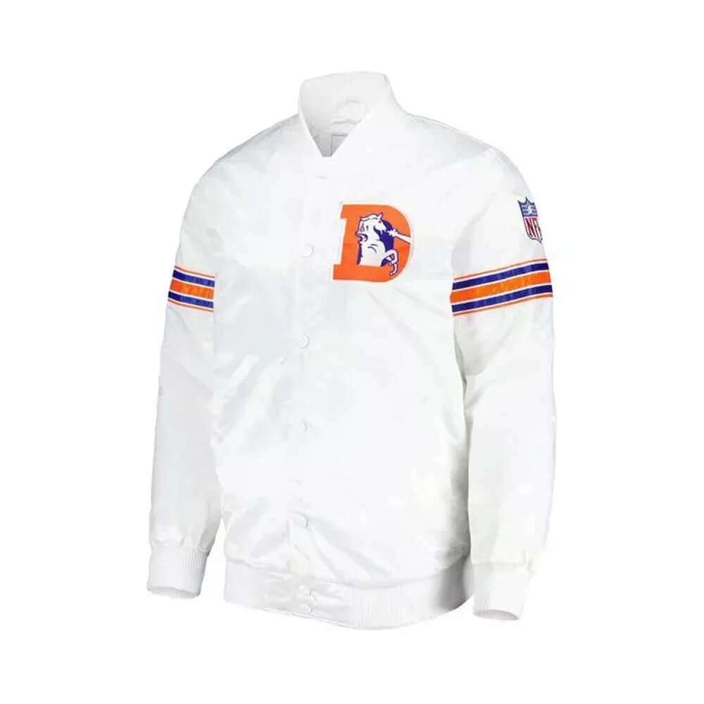 Starter Denver Broncos Power Forward Snap Jacket