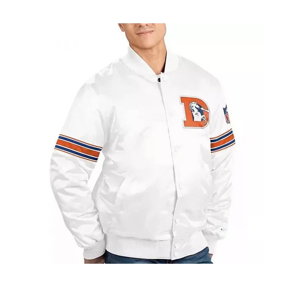 Starter Denver Broncos Power Forward Snap Jacket