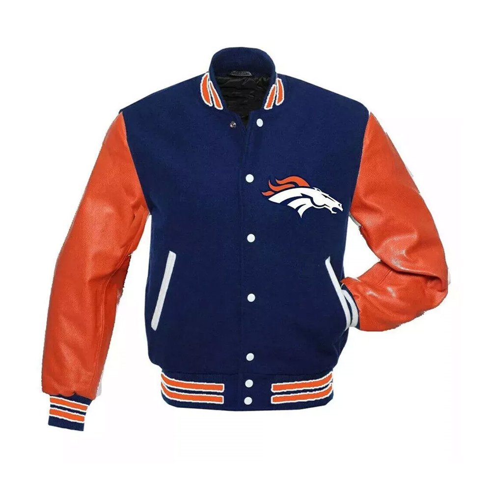 Denver Broncos varsity jacket