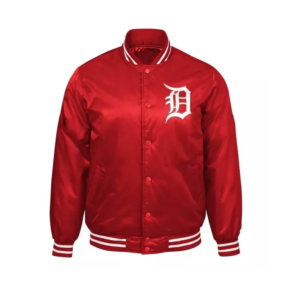 Authentic Starter Detroit Tigers MLB satin jacket - Red/White