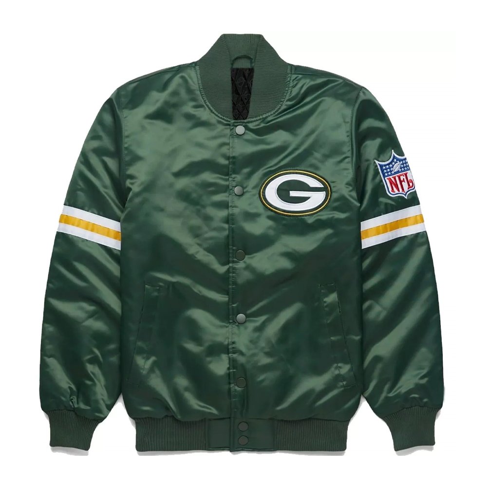 Green Bay Packers Satin Jacket