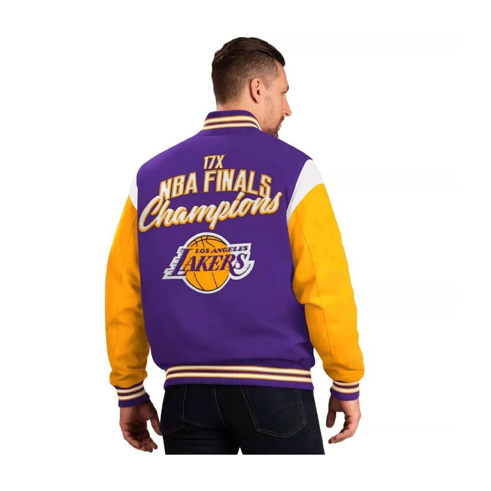 Lakers 17X NBA Finals Jacket