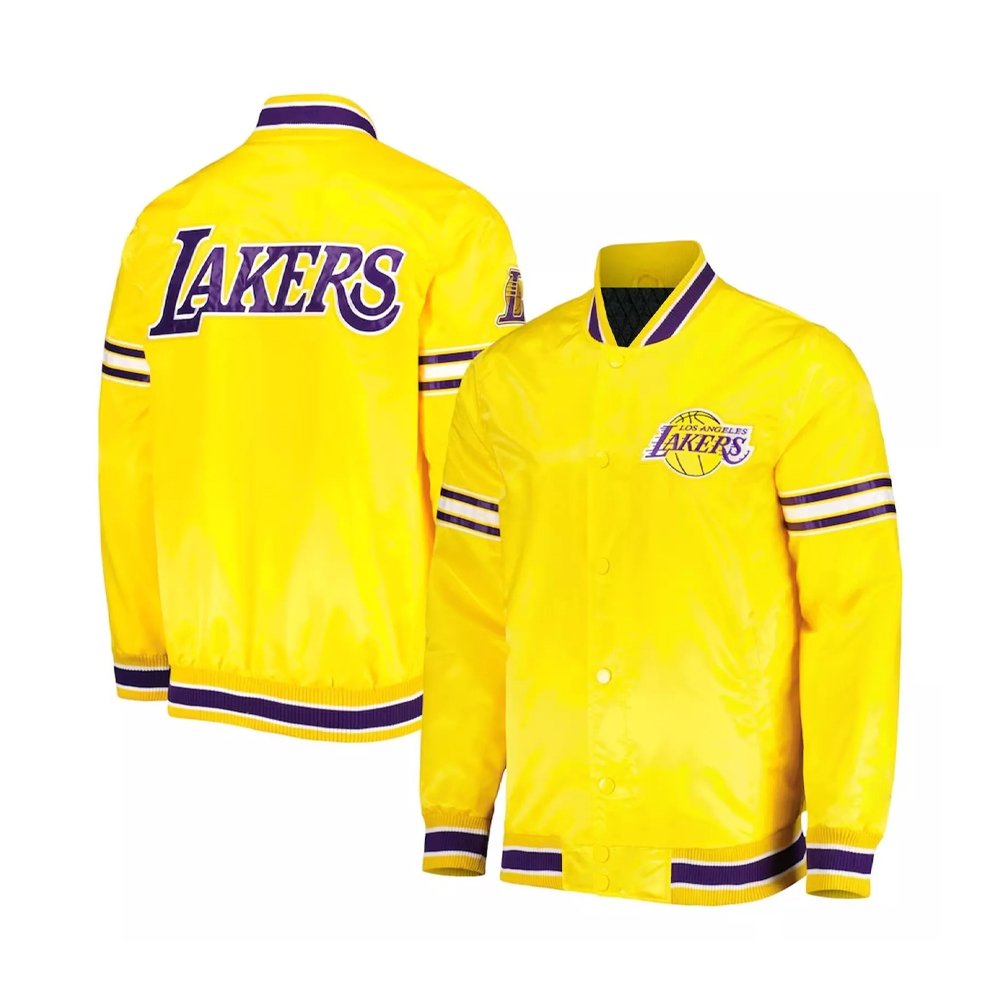 Lakers Gold Starter Varsity Jacket