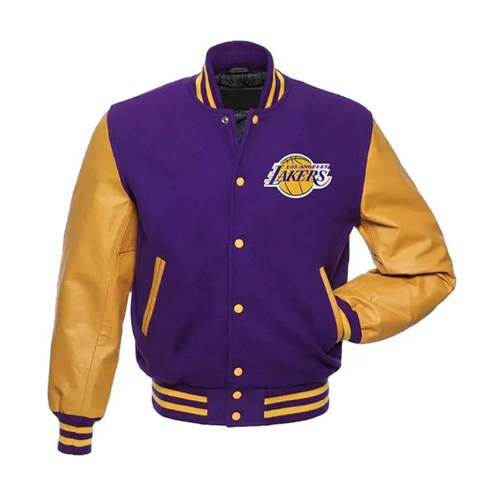 Durable wool body for warmth and style Contrasting sleeves with embroidered Kings logos Ribbed cuffs, collar, and hem for snug fit Snap-front closure for easy wear Functional side pockets for essentials Classic varsity-inspired design