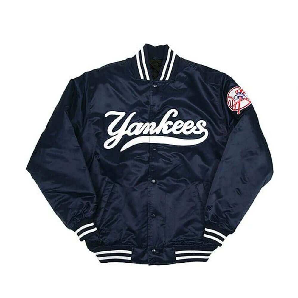Yankees 90s Navy Jacket