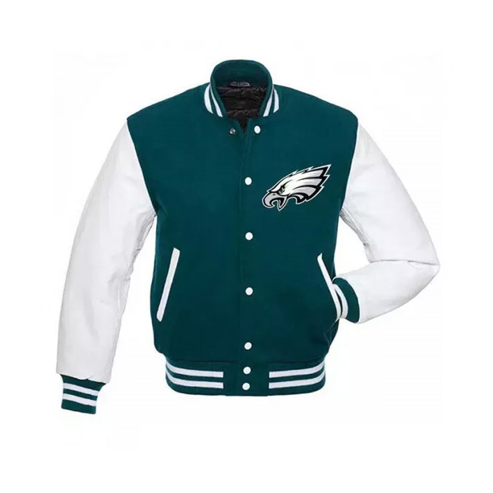 Erin Andrews Eagles Midnight Green Jacket