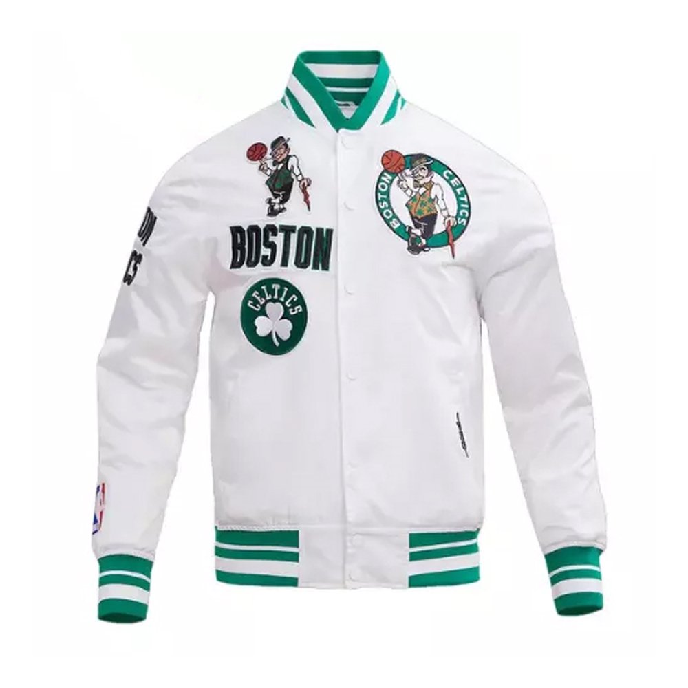Pro Standard Boston Celtics Retro Classic Rib Satin Jacket