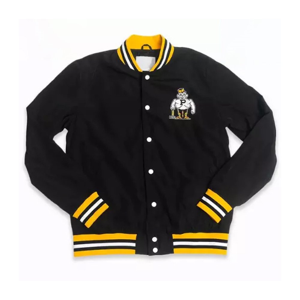 Purdue Boilermakers Vintage Pete Black Jacket