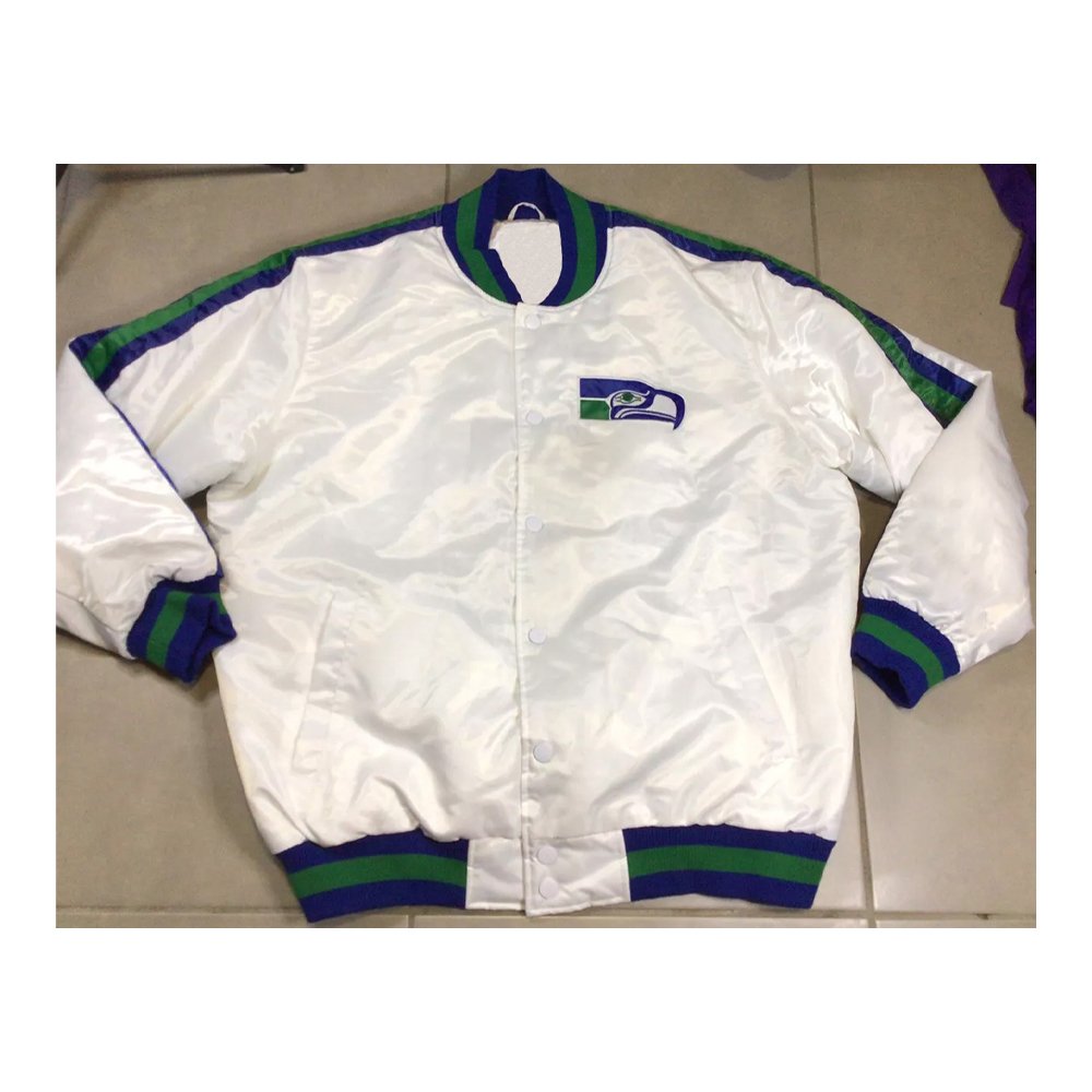 Seahawks Vintage Satin Jacket