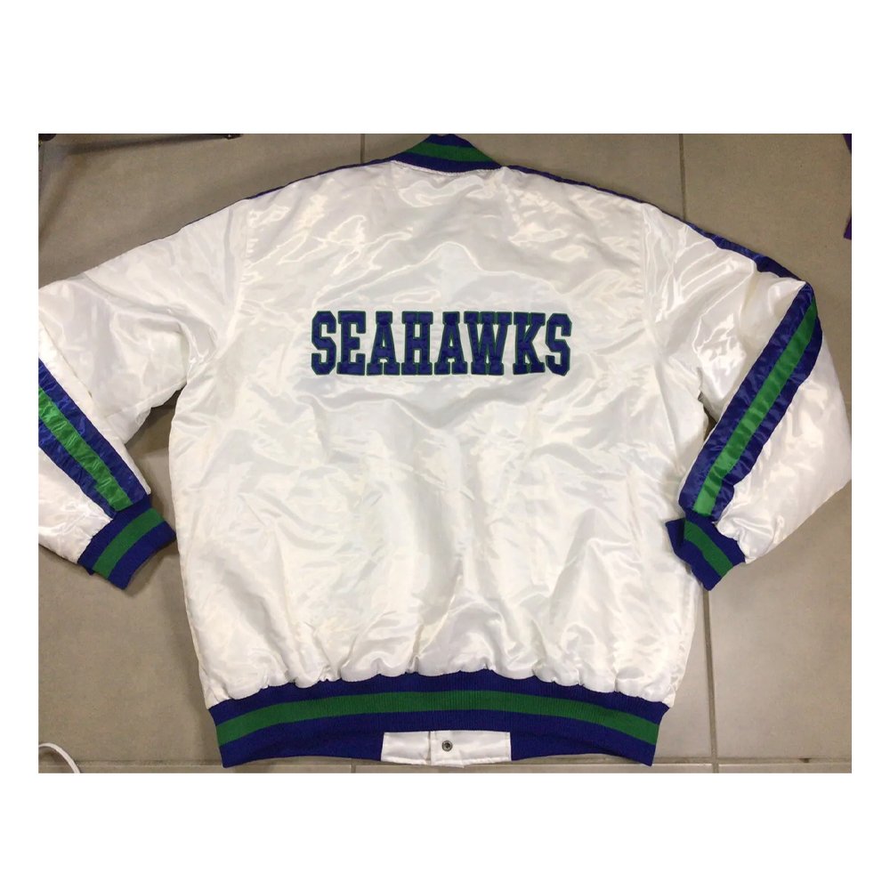Seahawks Vintage Satin Jacket