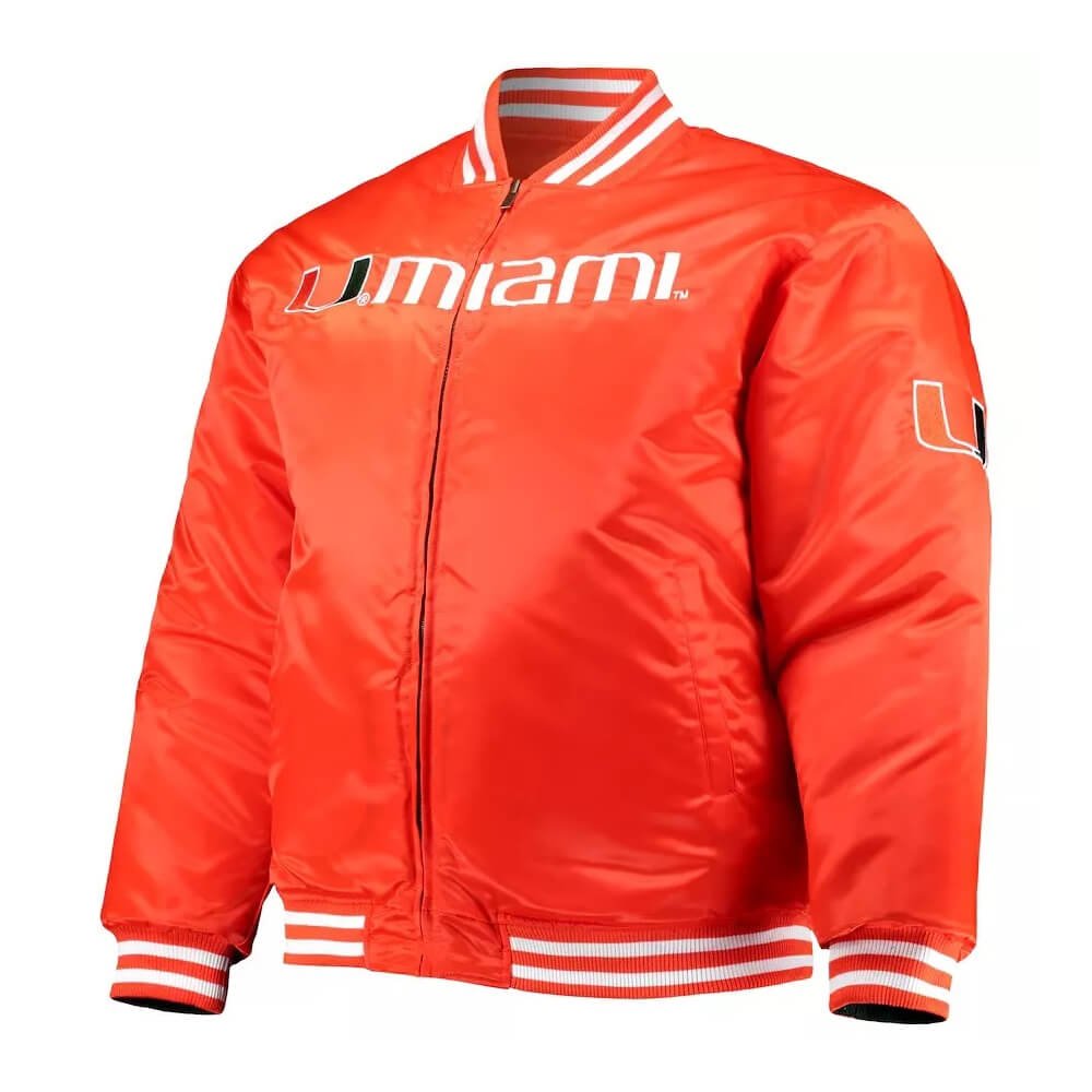 Men’s Hurricanes Reversible Satin Jacket - Image 2