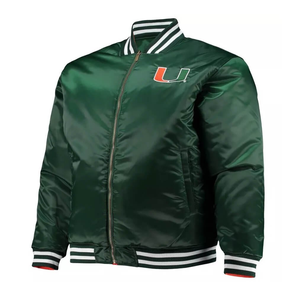 Men’s Hurricanes Reversible Satin Jacket - Image 4