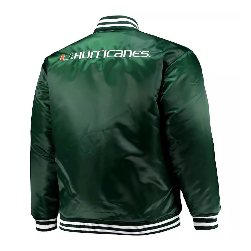 Men’s Hurricanes Reversible Satin Jacket - Image 5