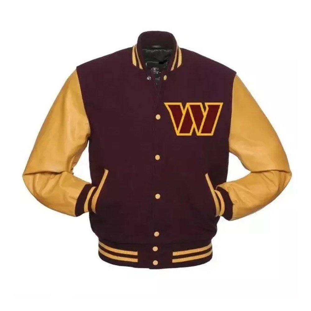 Washington Commanders Varsity Jacket