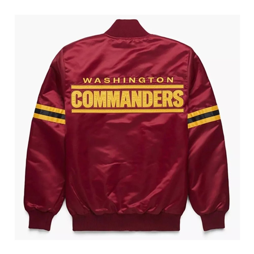 Men’s Starter Washington Commanders Varsity Jacket - Image 2