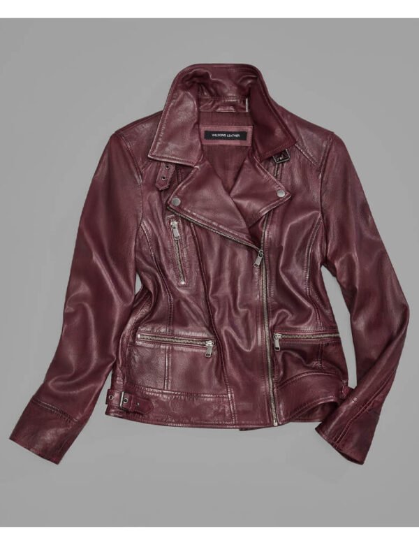 Marissa Asymmetric Moto Jacket