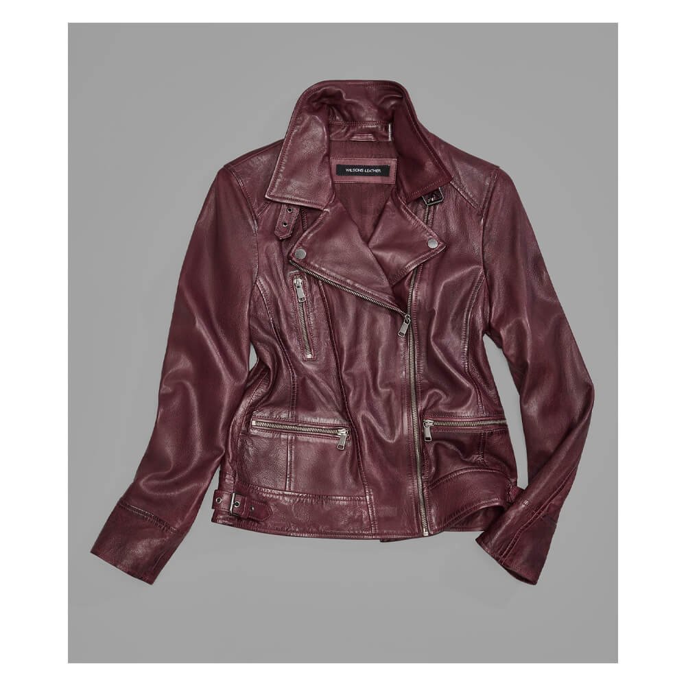 Marissa Asymmetric Moto Jacket