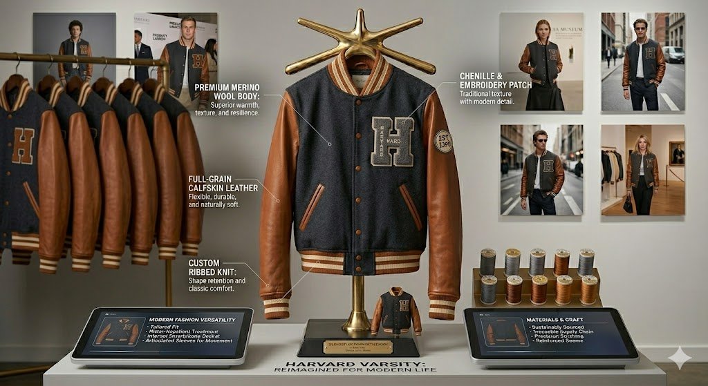 How Varsity Jackets Became a Global Streetwear Trend